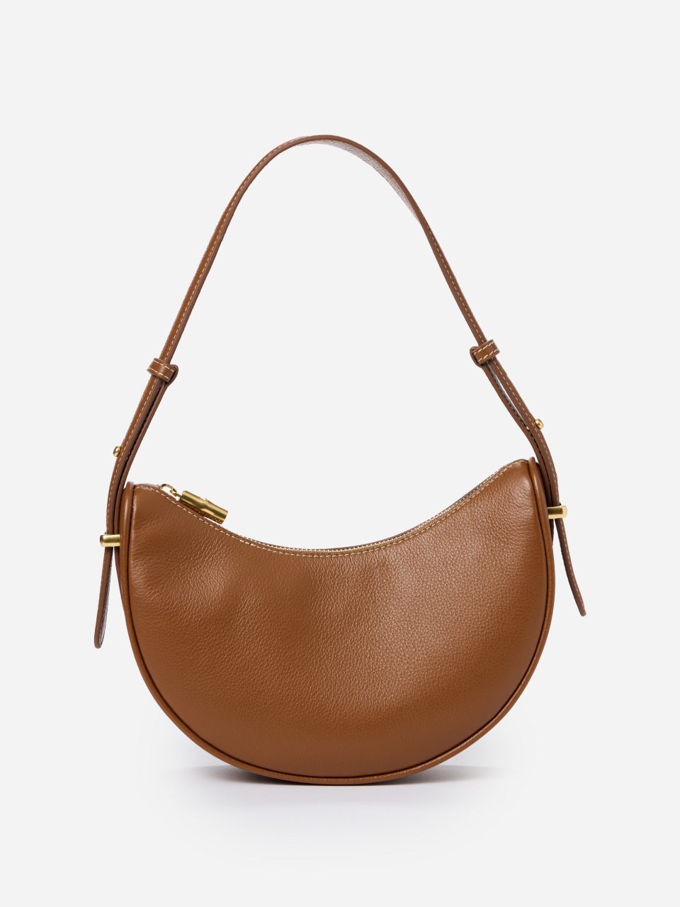 Mezzaluna Leather Handbag