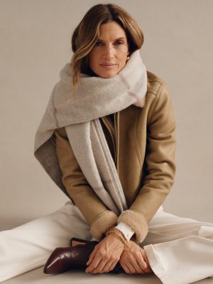 Marcia Scarf in Plaid