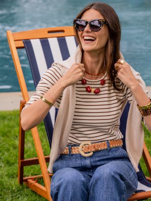 Sinclair Tee in Stripe