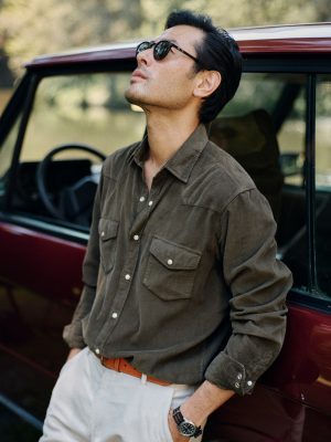 Ace High Woven Cord Shirt