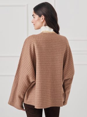 Bora Cape in Glen Plaid