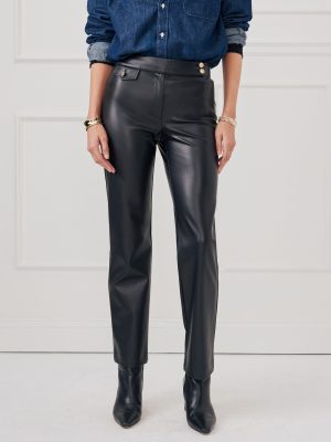 Anisa Vegan Leather Pants