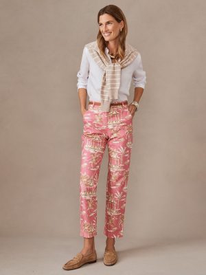 Avery Pants in Parisian Pergola