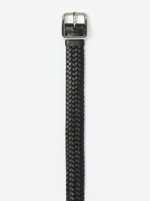 Braided Leather Belt