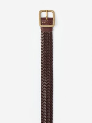 Braided Leather Belt