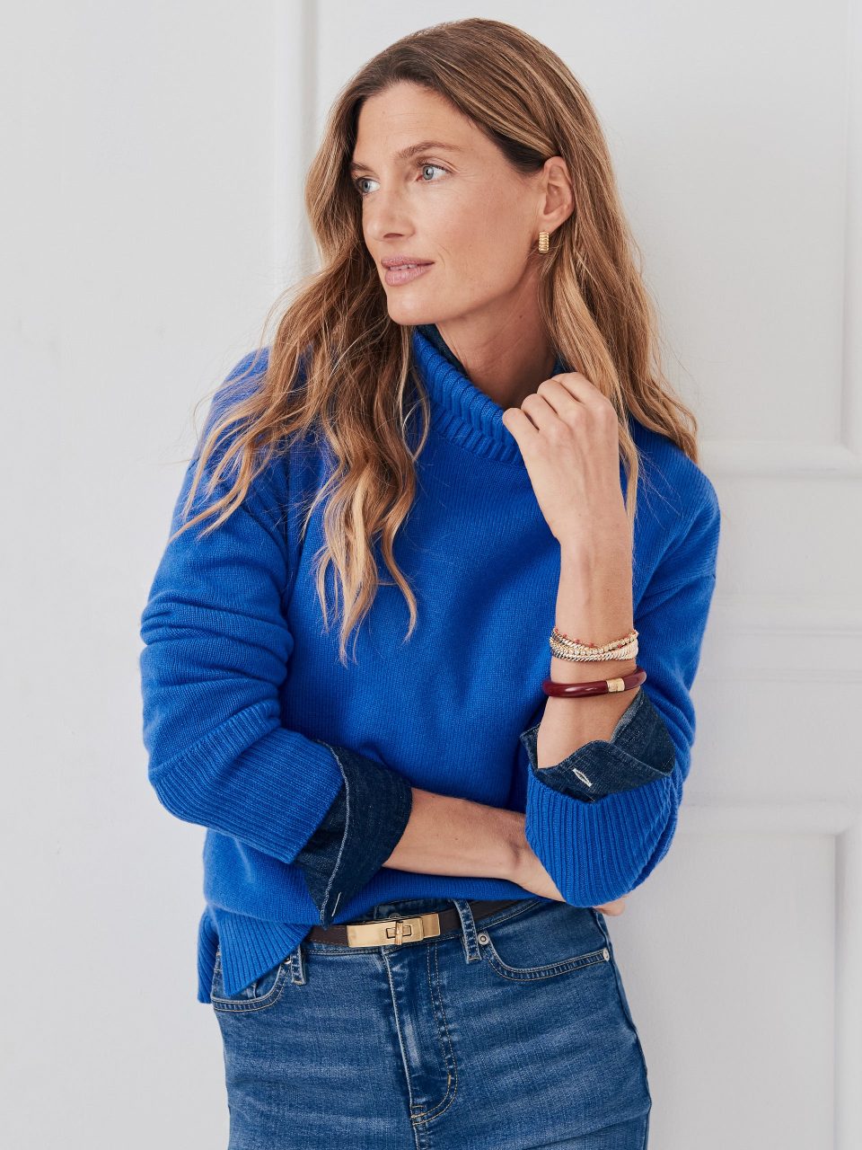 Dina Cashmere Turtleneck