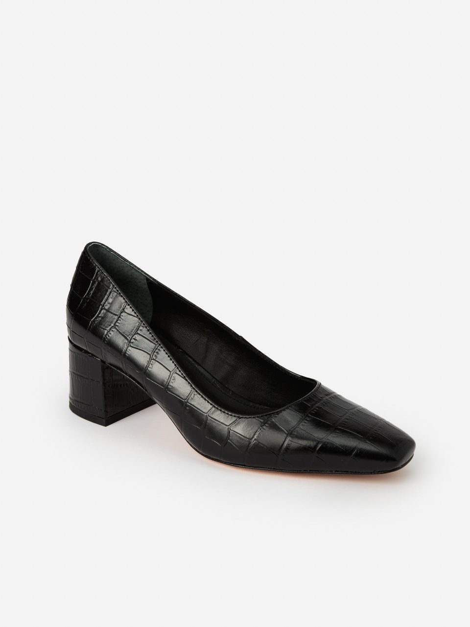 Feodora Heels in Crocodile