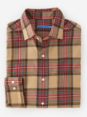 Glenmere Classic Fit Flannel Shirt in Plaid