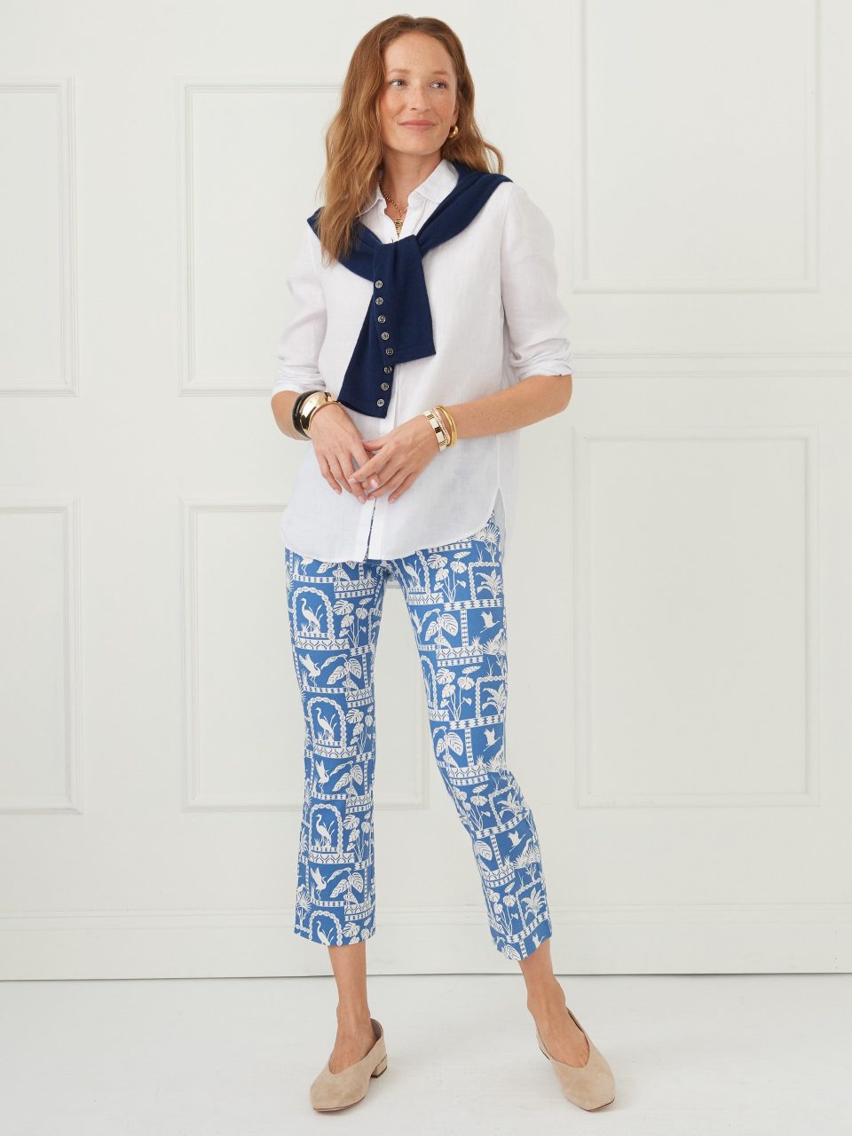 Ivy Pants in Egret's Perch