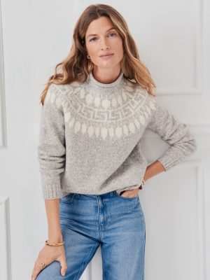 Jeanette Sweater in Fairisle