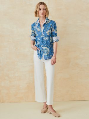 Lois Shirt in Floral Cove