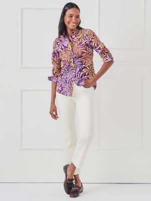 Lois Shirt in Modern Petals