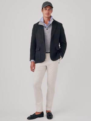 McCown Sport Coat in Broken Herringbone