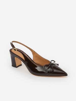 Miriam Patent Leather Slingback Heels