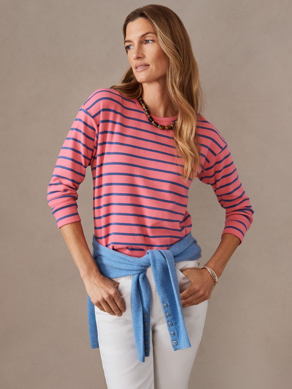 Nico Tee in Blazer Stripe