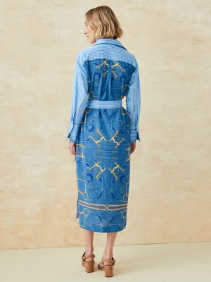 Quince Dress in Stripe