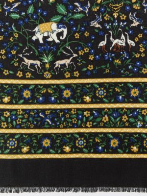 Reed Scarf in Country Garden Oblong