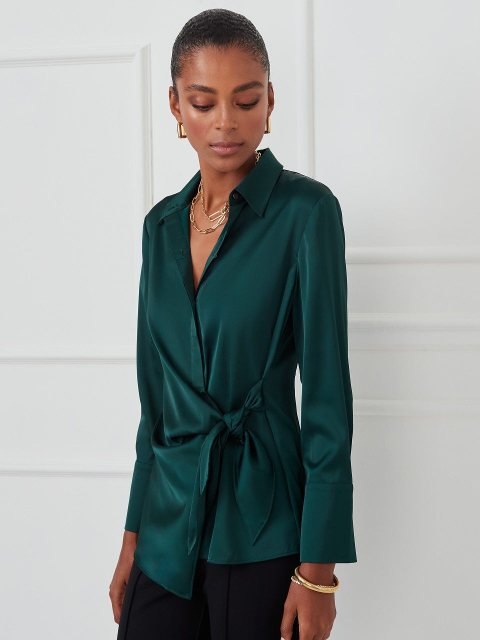 Salma Satin Blouse