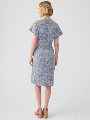 Soraya Dress in Jungle Dot