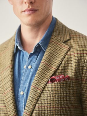 Suffolk Wool Sport Coat in Plaid