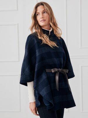 Terin Cape in Plaid