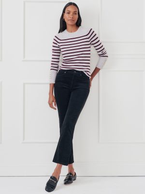 Zosia Cashmere Sweater in Stripe