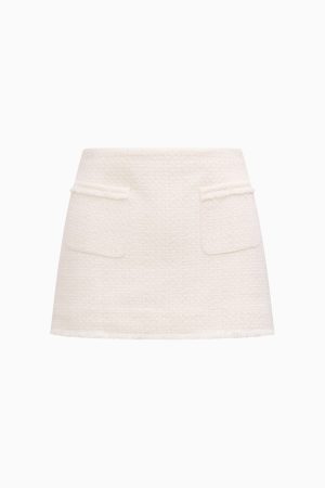 Breya Tweed Mini Skirt