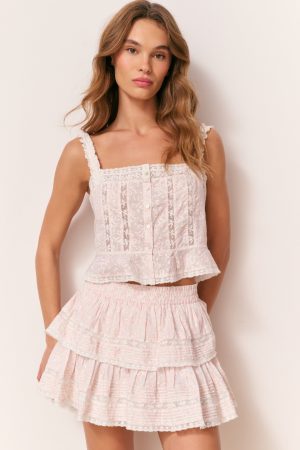 Secret Crush Ruffle Mini Skirt
