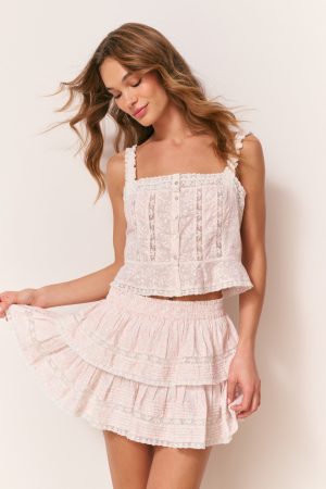 Secret Crush Ruffle Mini Skirt